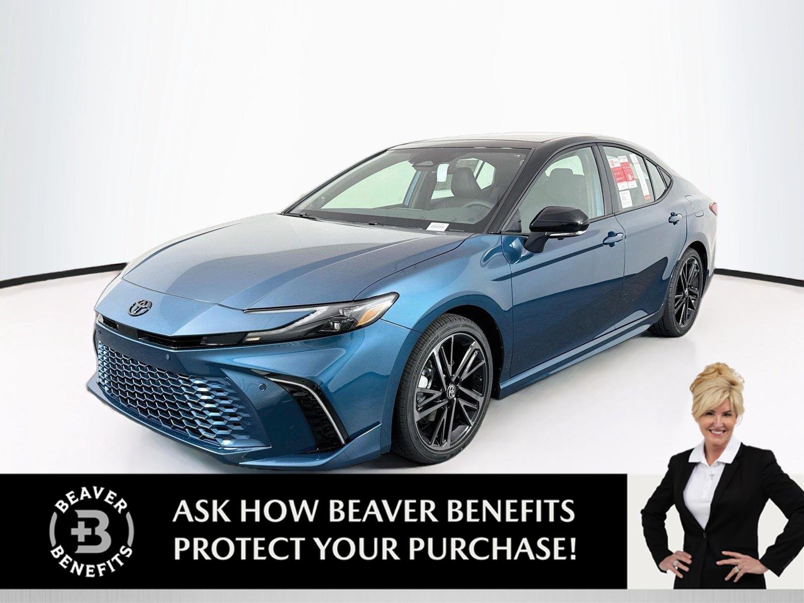 New 2026 Ocean Gem w/Midnight Black Metallic Roof Toyota XSE image 1