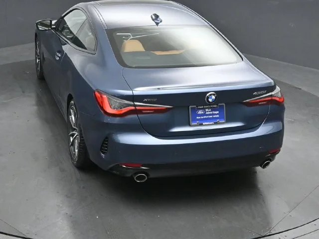 Certified Used 2021 Arctic Race Blue Metallic BMW 430i xDrive image 46