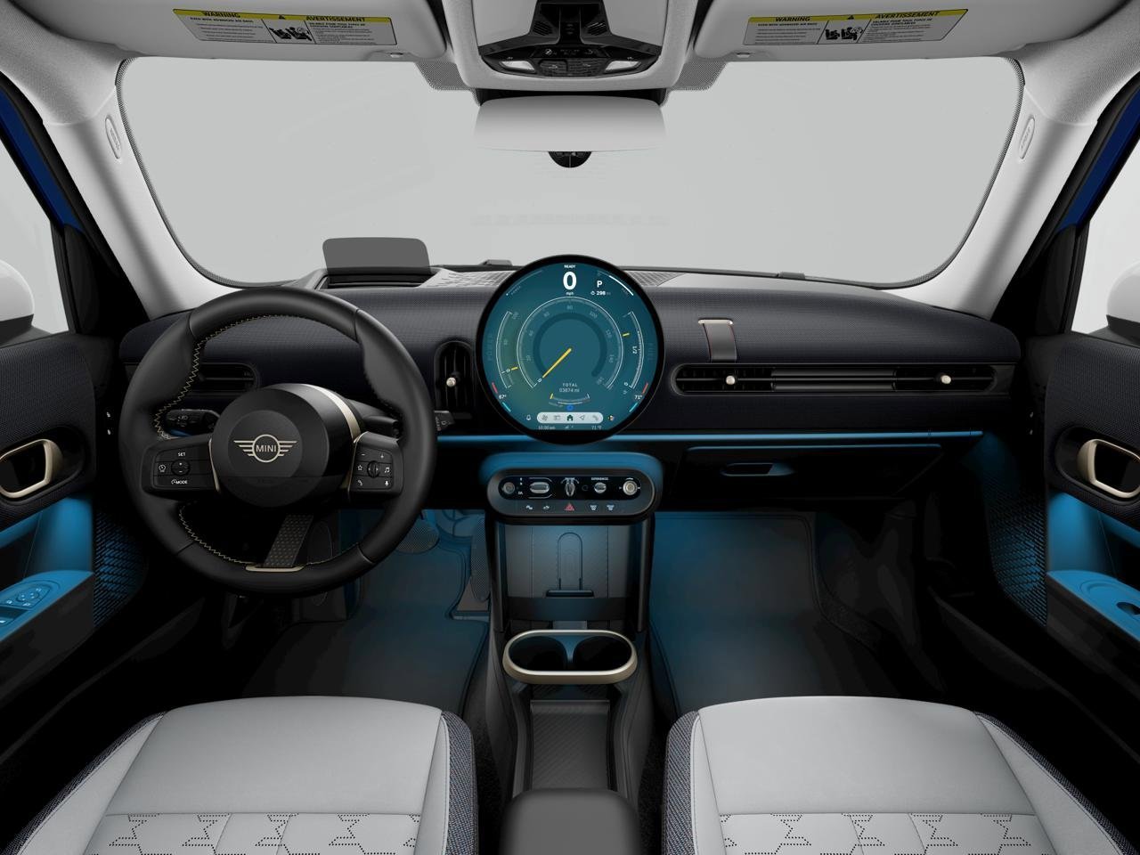 New 2026 Icy Sunshine Blue Metallic MINI Signature Plus image 7