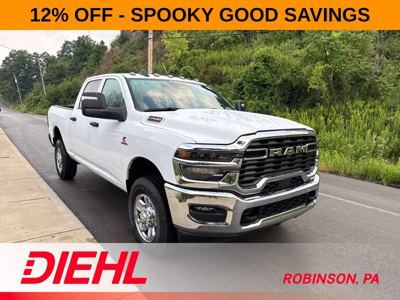 New 2026 Bright White Clear-Coat Exterior Paint RAM Tradesman image 1