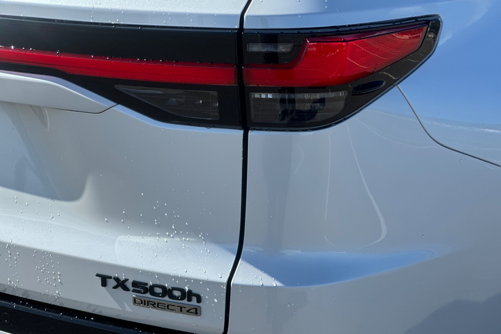 New 2026 Wind Chill Pearl Lexus TX 500h F SPORT PERFORMANCE PREMIUM AWD image 27