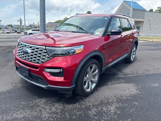 Used 2020 Red Ford Platinum image 3