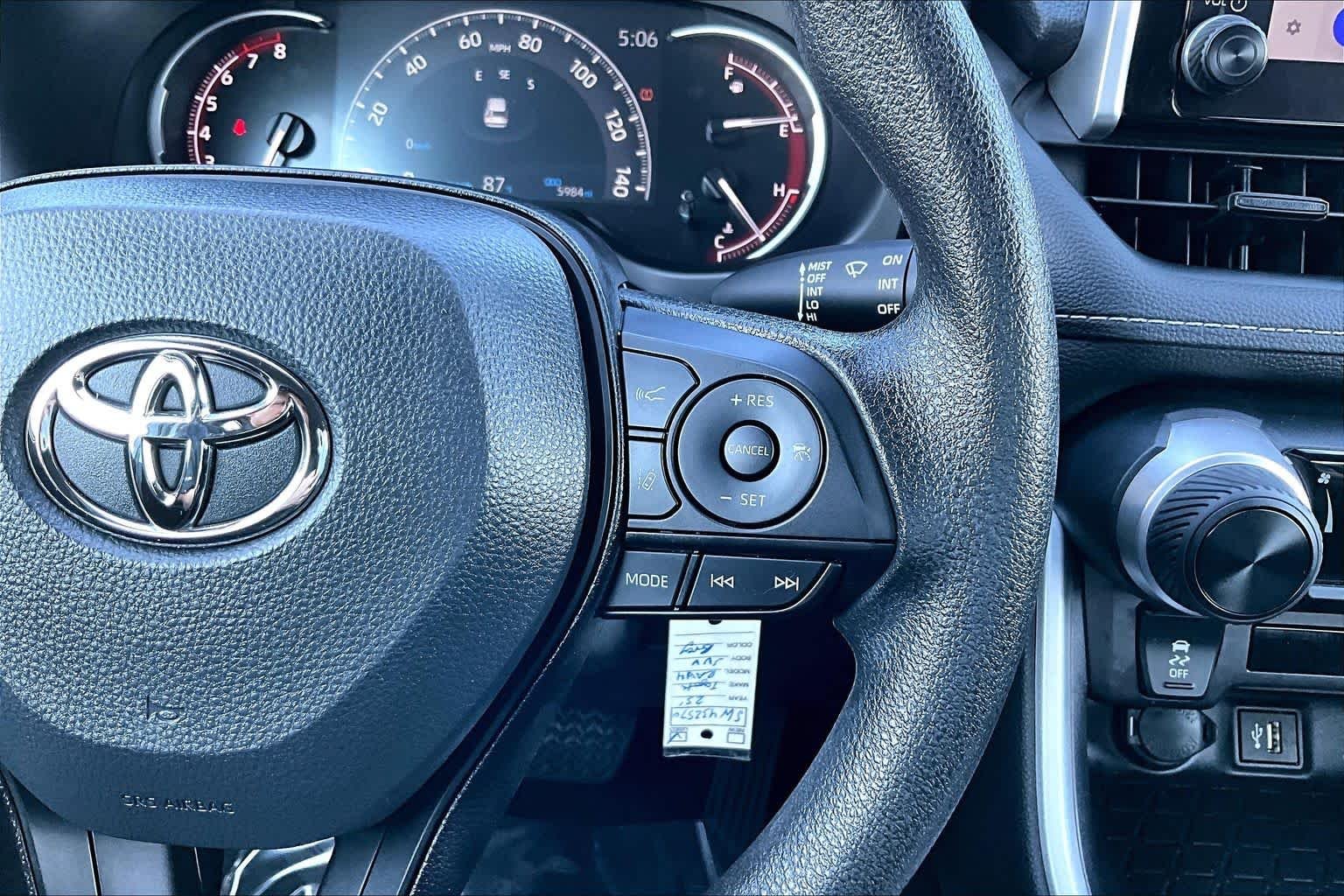 Used 2025 Magnetic Gray Metallic Toyota LE image 25