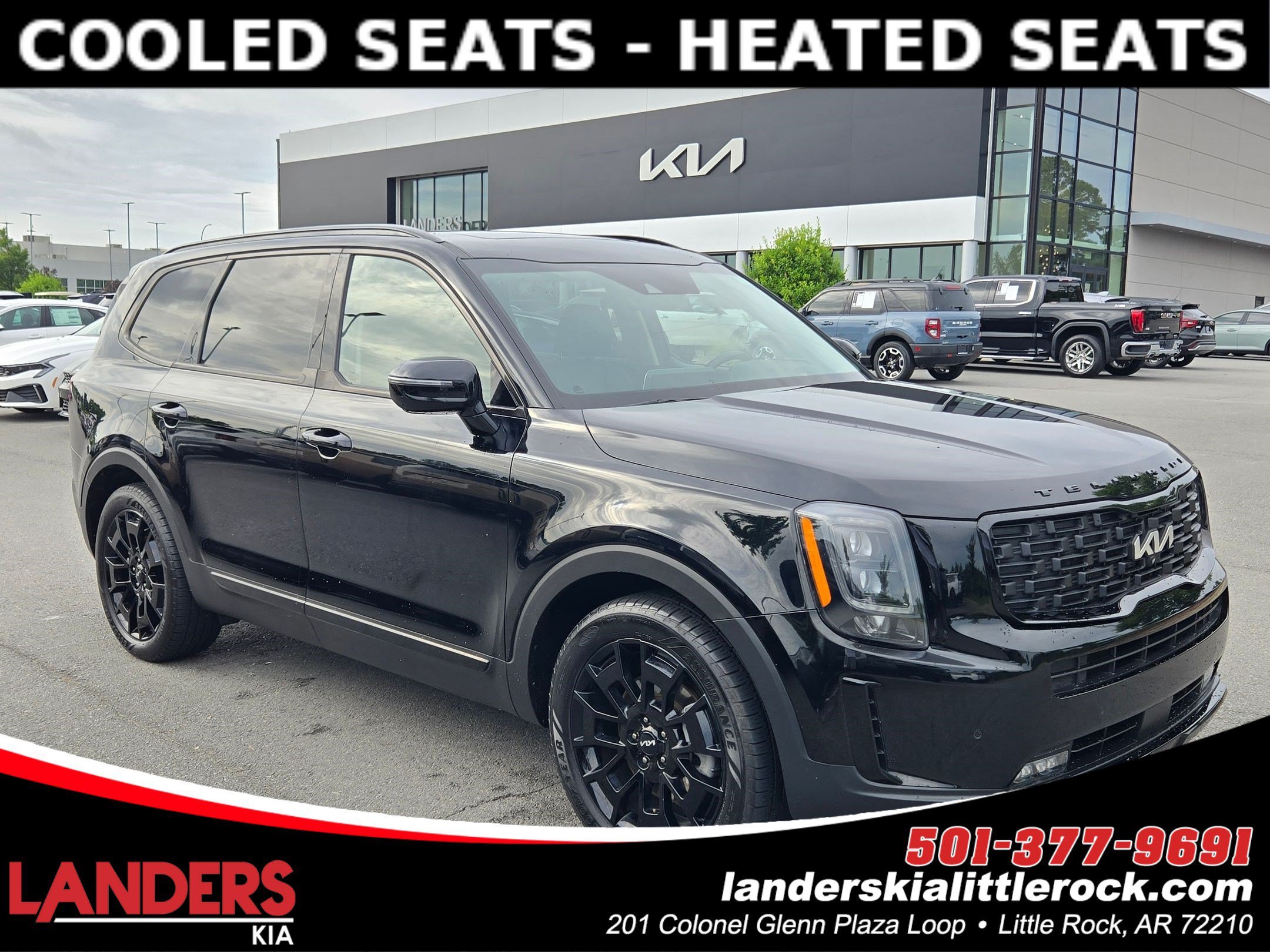 Used 2022 Ebony Black Kia SX image 1