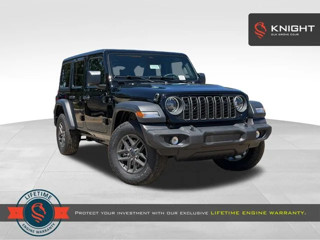 New 2026 Black Clearcoat Jeep Sport S image 1