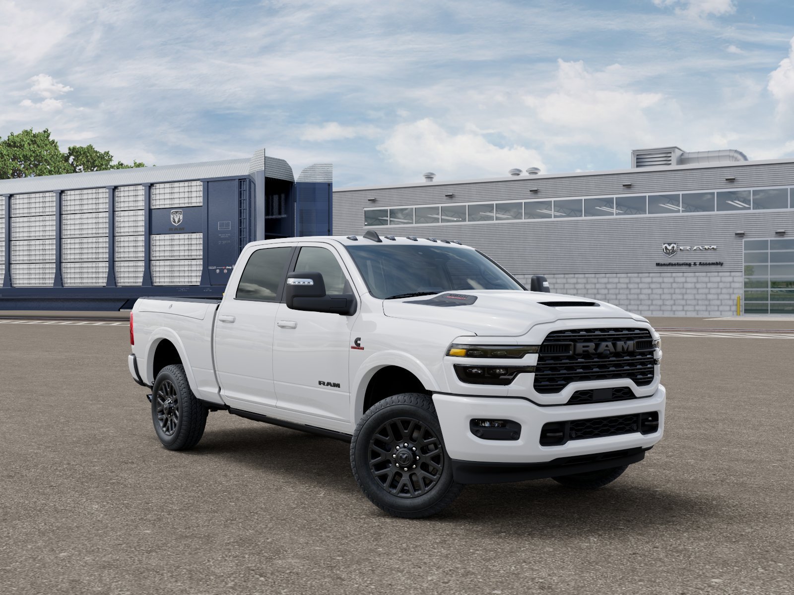 New 2026 Bright White Clearcoat RAM Limited image 26