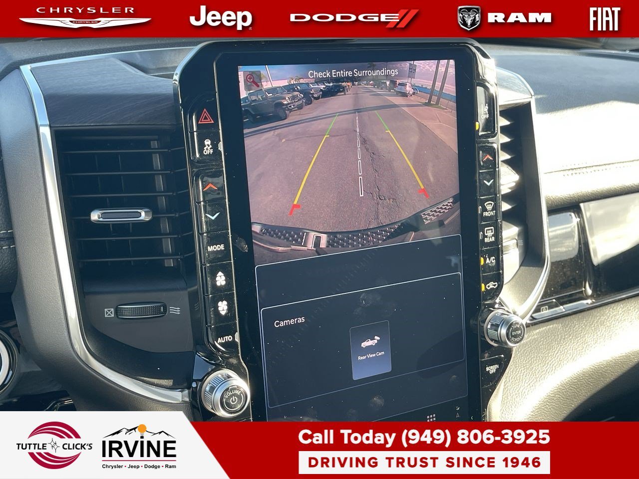 New 2026 Serrano-Green Metallic Exterior Paint RAM Laramie image 25