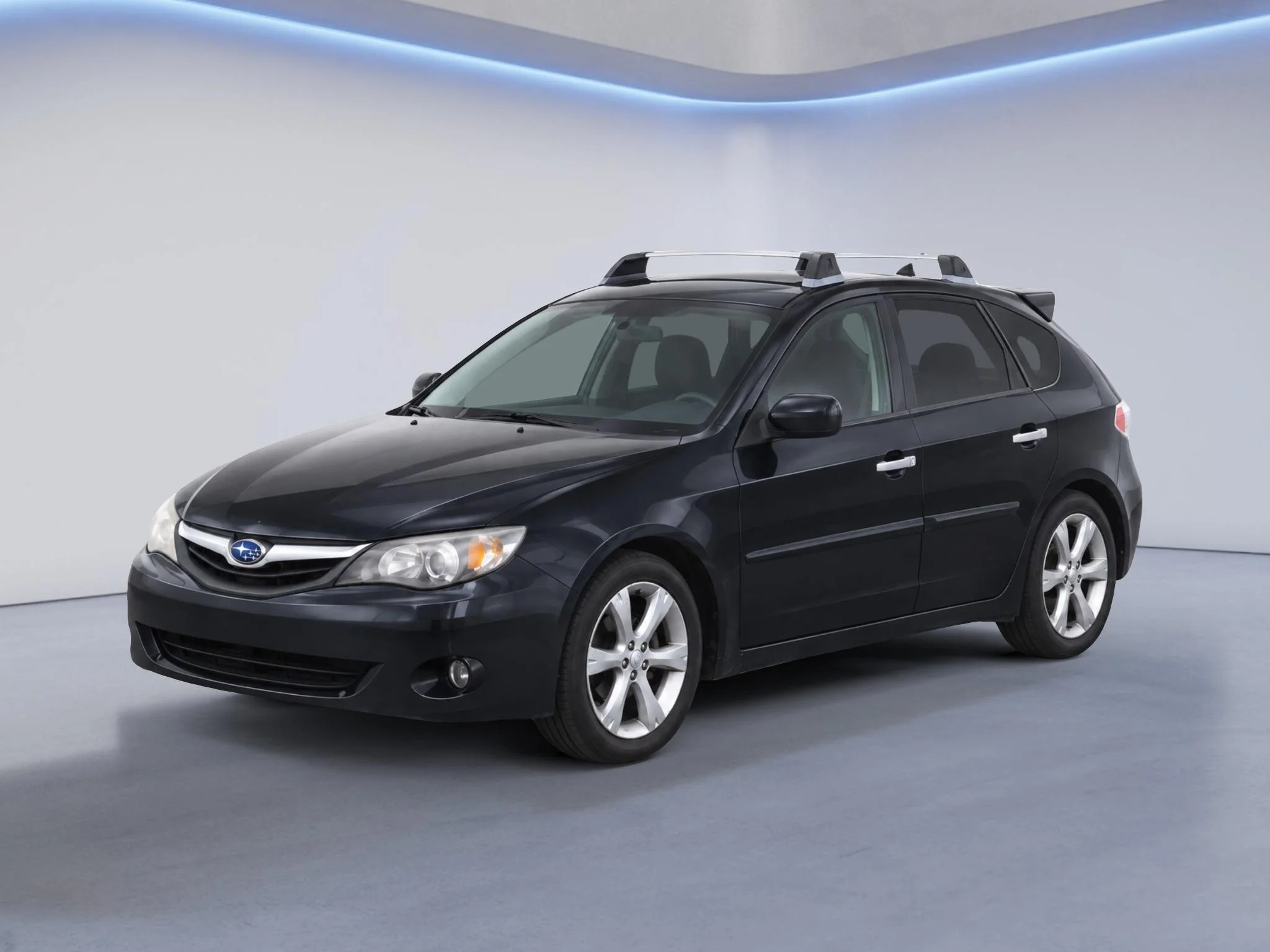 Used 2010 Obsidian Black Pearl/Dark Gray Metallic Subaru Outback Sport image 1