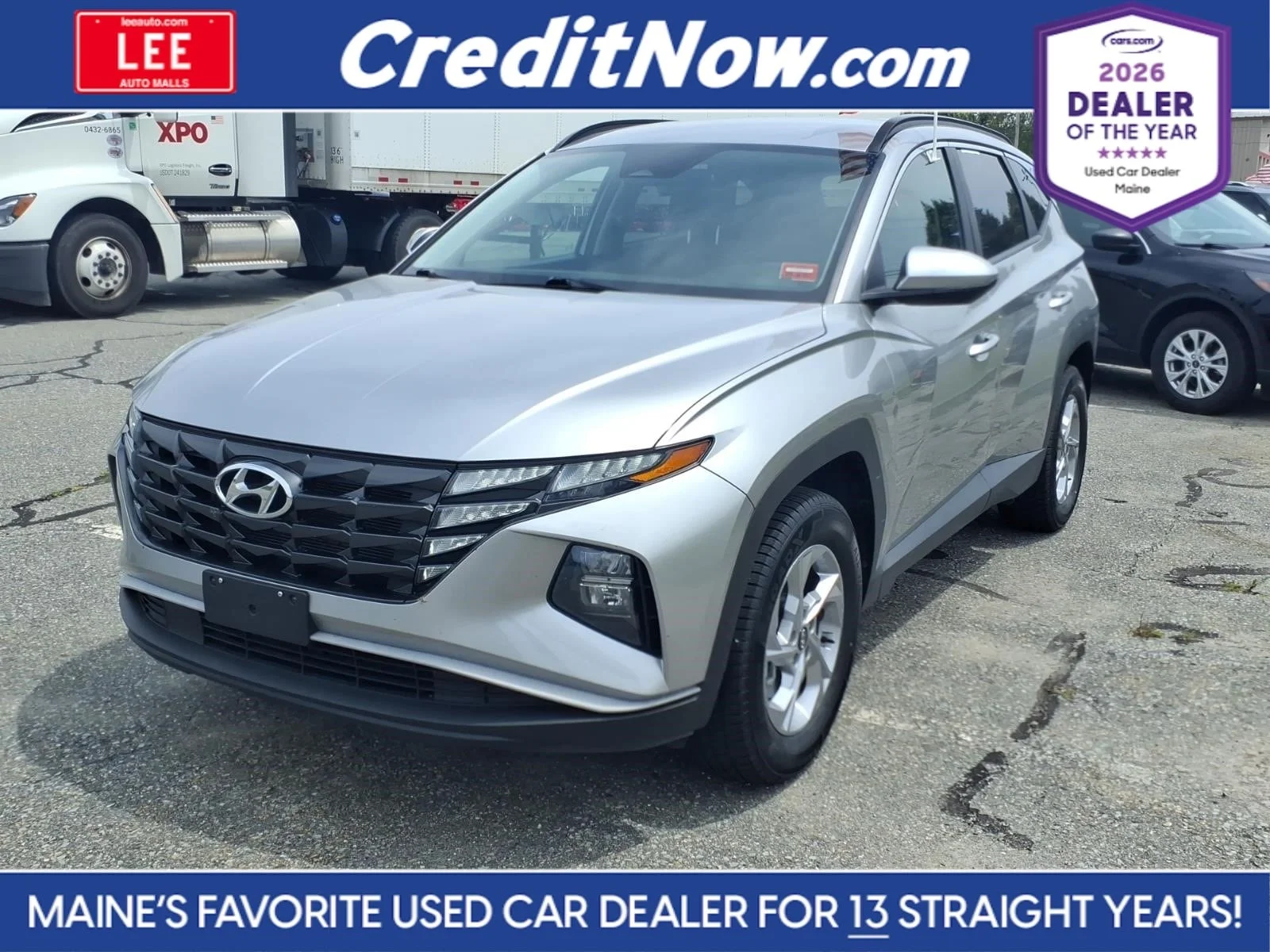 Used 2024 Shimmering Silver Hyundai SEL image 1