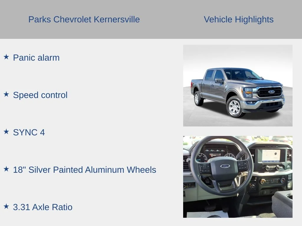 Used 2023 Gray Ford XLT image 16