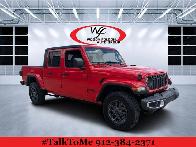 Used 2024 Red Jeep Sport S image 1