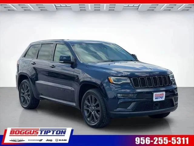 Used 2018 Blue Jeep High Altitude image 1