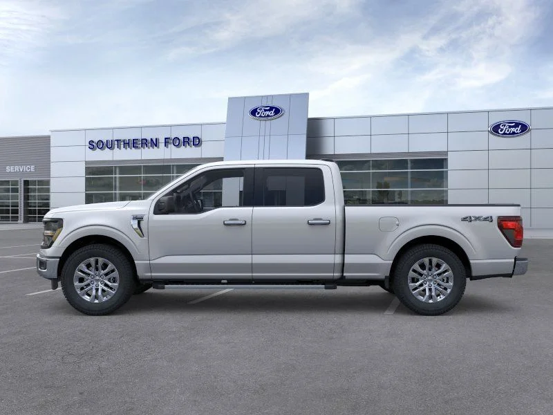 New 2026 Iconic Silver Metallic Ford XLT image 3