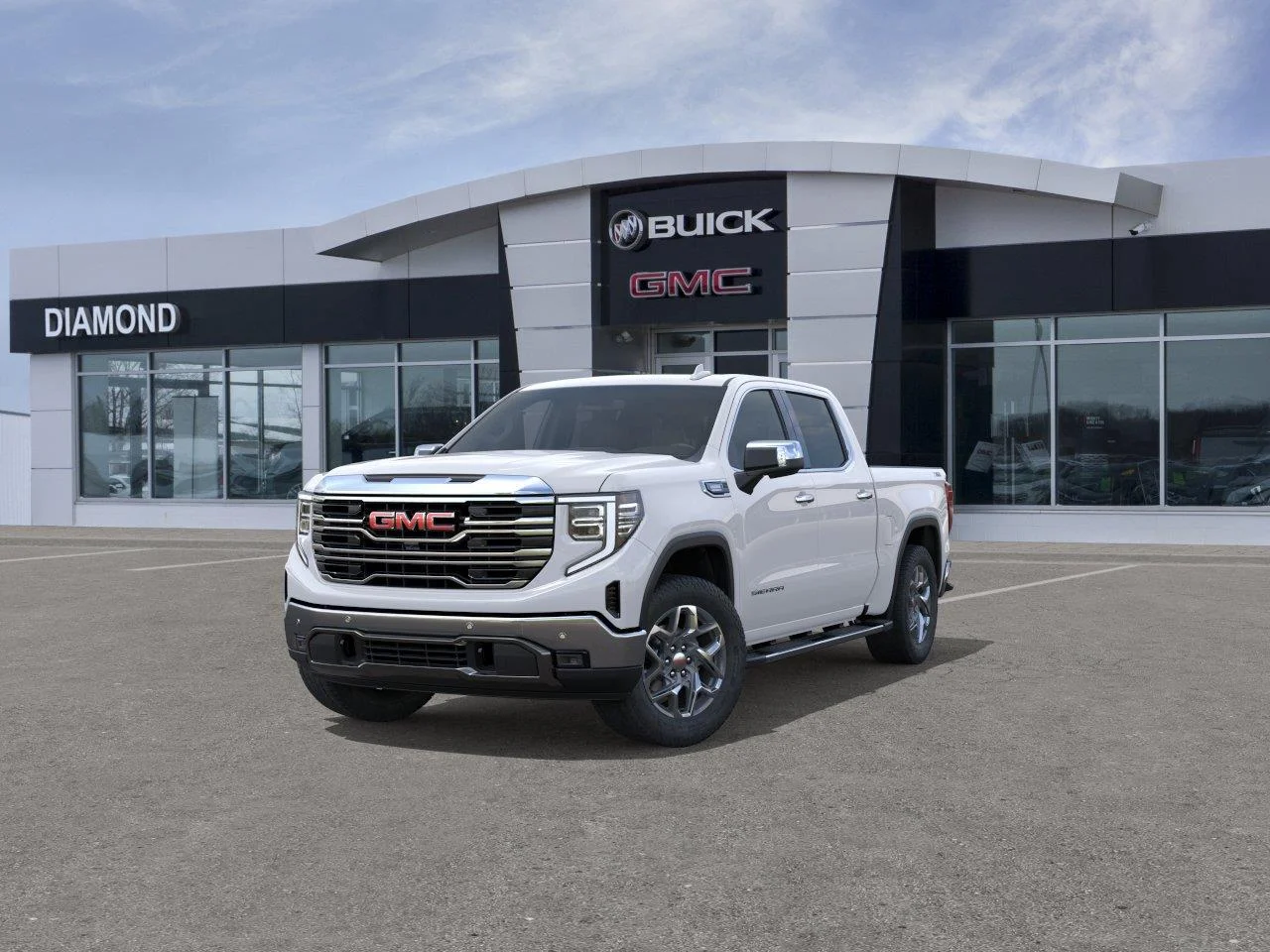 New 2026 Summit White GMC SLT image 8