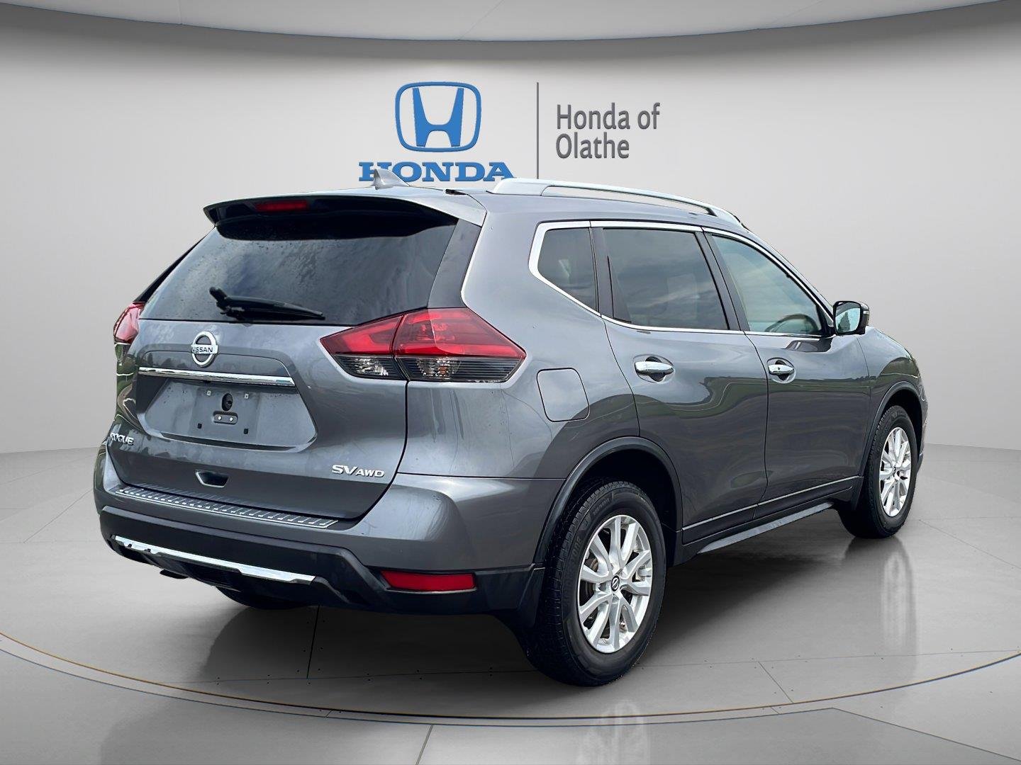 Used 2018 Gun Metallic Nissan SV image 3