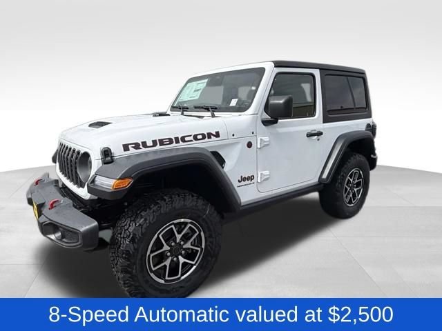 New 2026 Bright White Clear-Coat Exterior Paint Jeep Rubicon image 3
