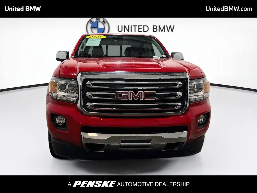 Used 2015 Cardinal Red GMC SLT image 2