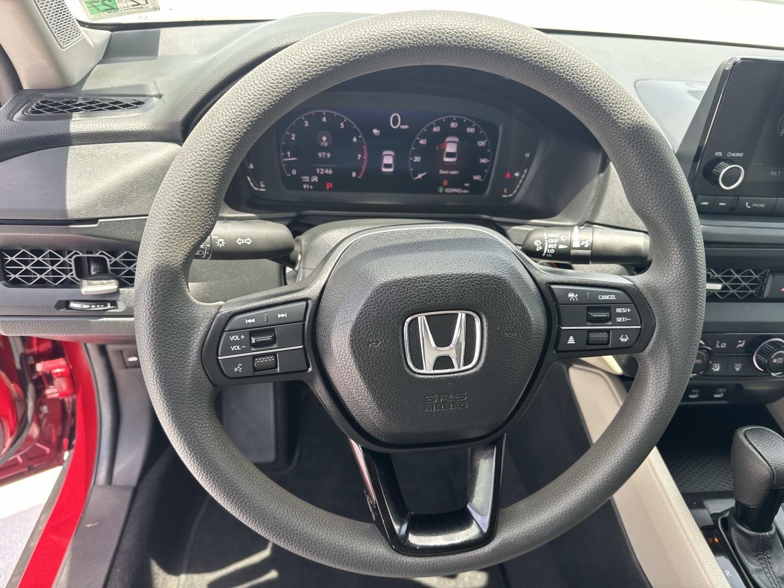 Used 2024 Radiant Red Metallic Honda EX image 22