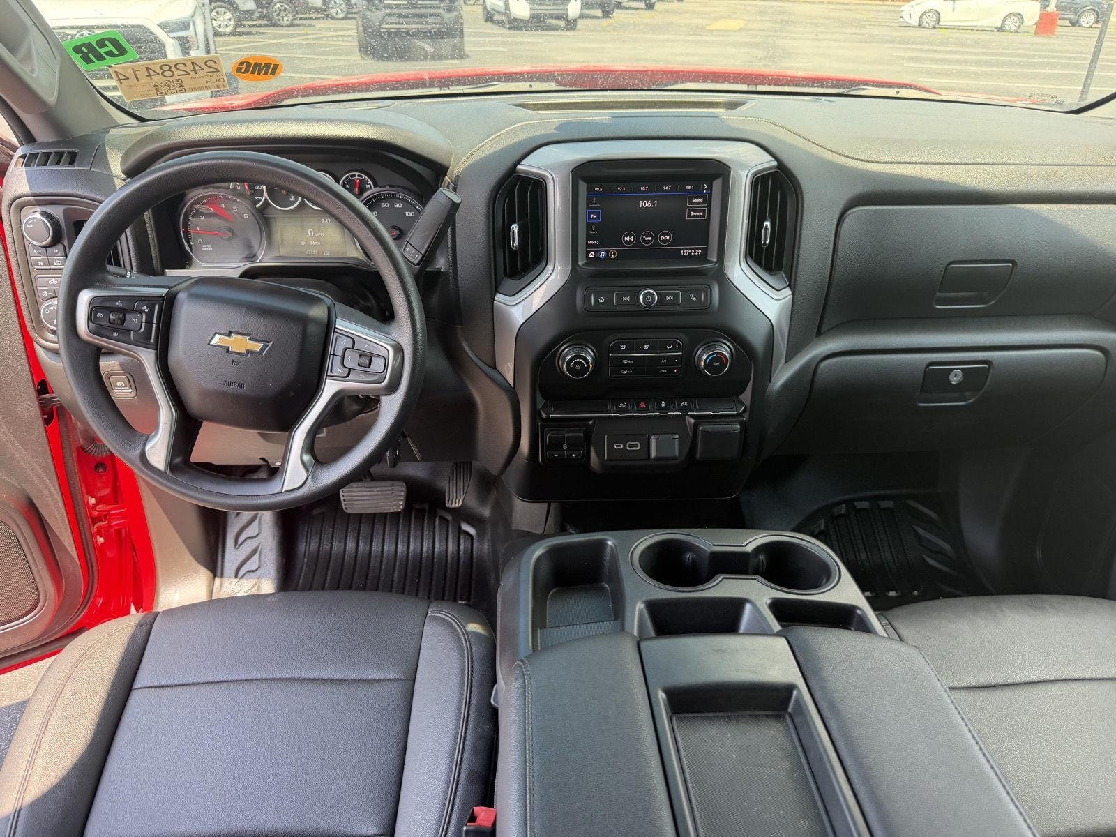 Used 2021 Red Hot Chevrolet Work Truck image 14
