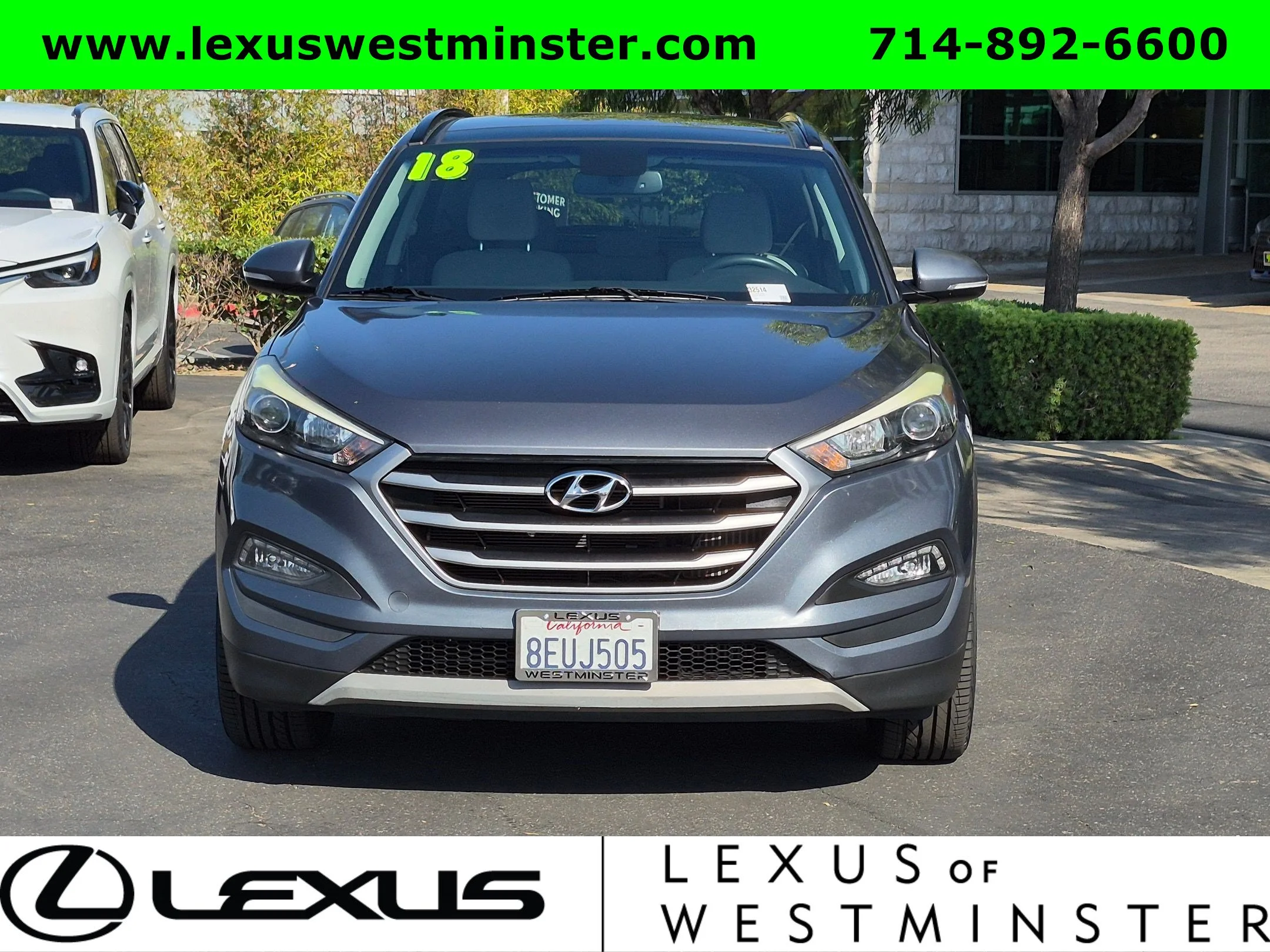 Used 2018 Hyundai Tucson Value with VIN KM8J3CA21JU690912 for sale in Westminster, CA