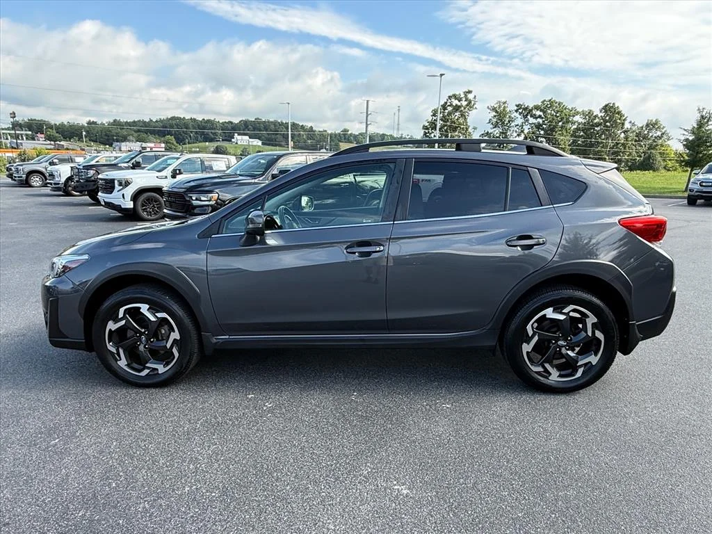 Used 2021 Magnetite Gray Metallic Subaru Limited image 1