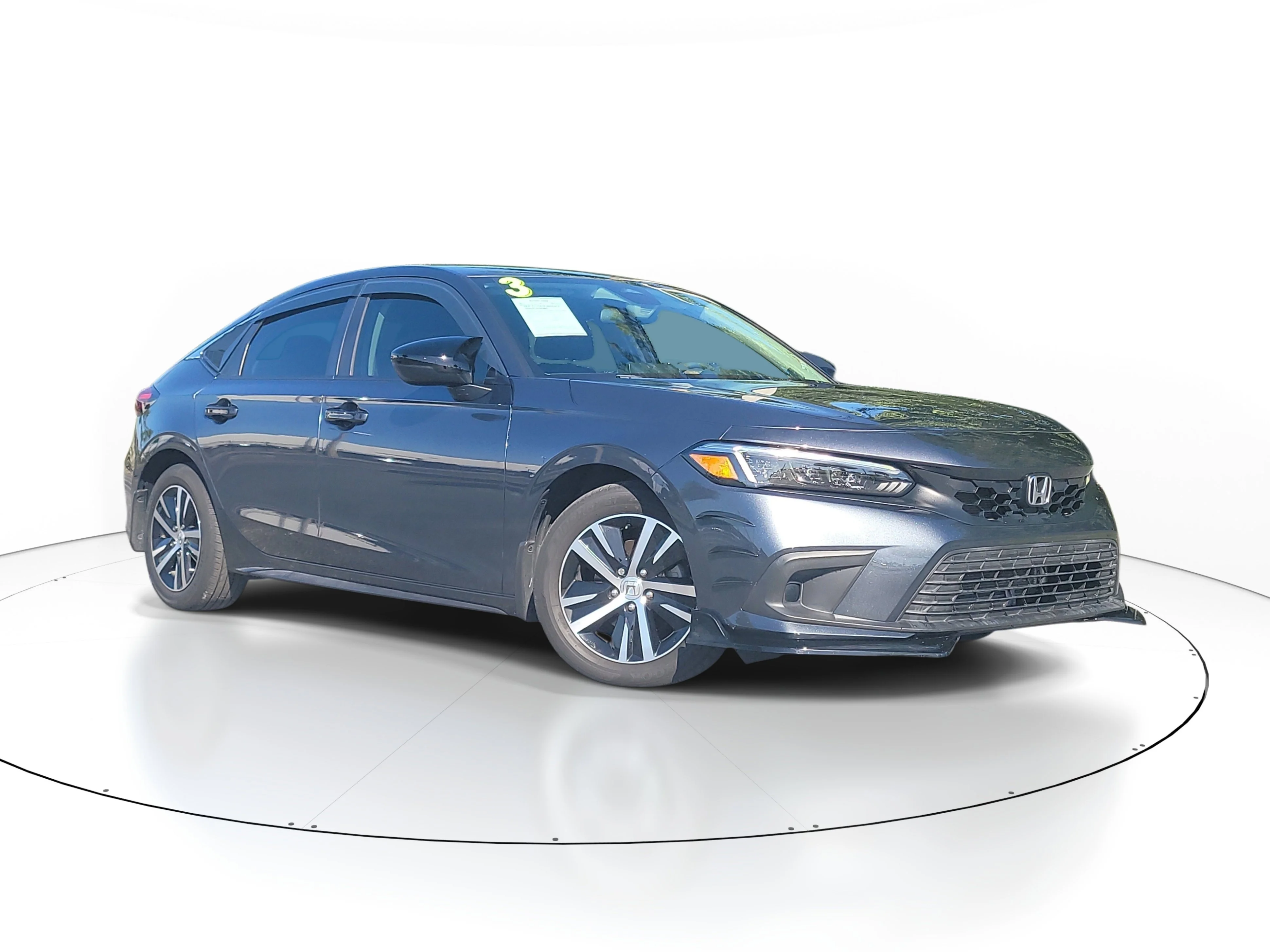 Used 2023 Meteorite Gray Metallic Honda LX image 1