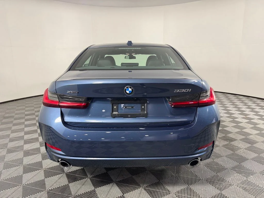 Certified Used 2025 Arctic Race Blue metallic BMW 330i xDrive image 6