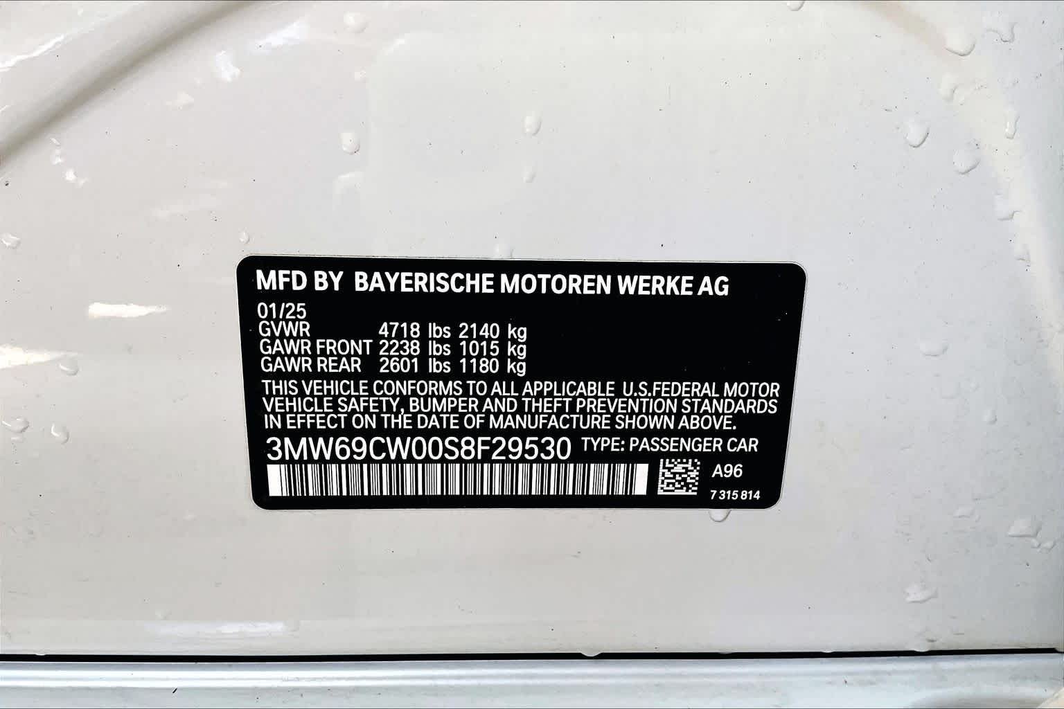 Used 2025 Mineral White Metallic BMW 330i image 31