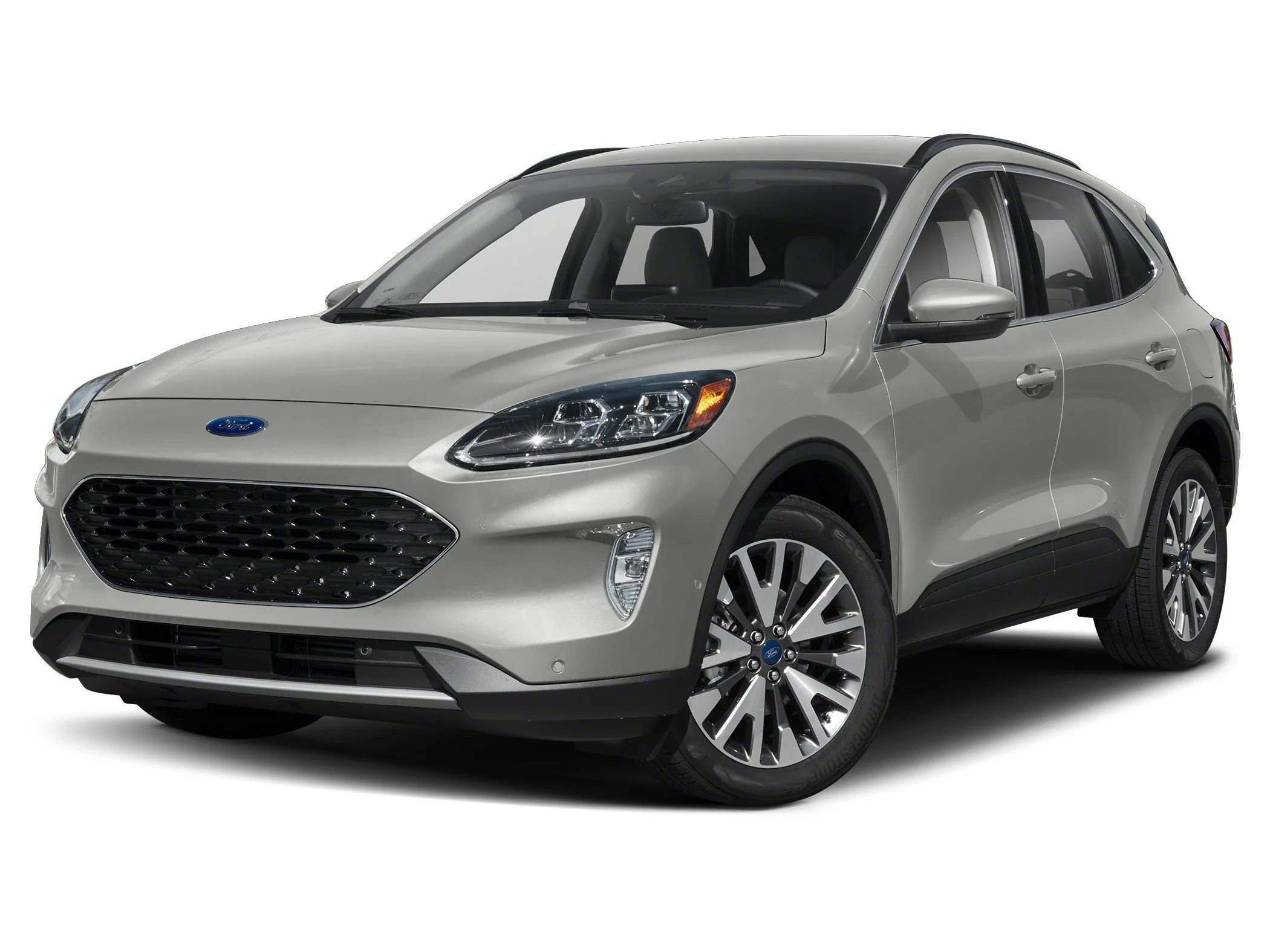 Used 2022 Silver Ford Titanium Hybrid 4dr All-Wheel Drive image 1