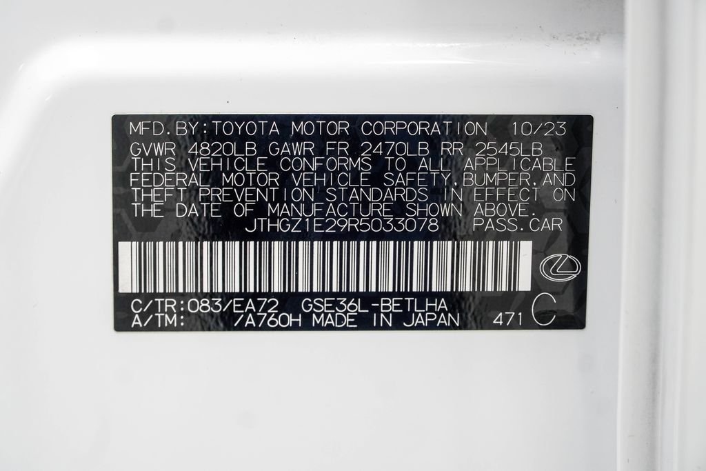 Used 2024 White Lexus 350 F SPORT image 44