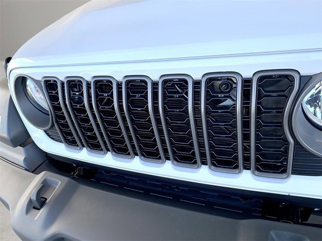 New 2026 Bright White Clear-Coat Exterior Paint Jeep Sport S image 2