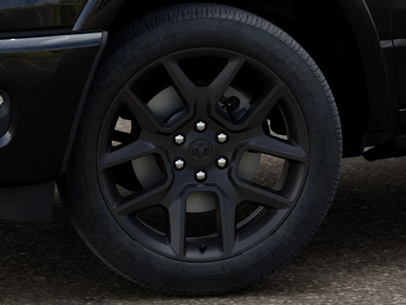 New 2026 Diamond Black Crystal Pearl-Coat Exterior Paint RAM LARAMIE image 8