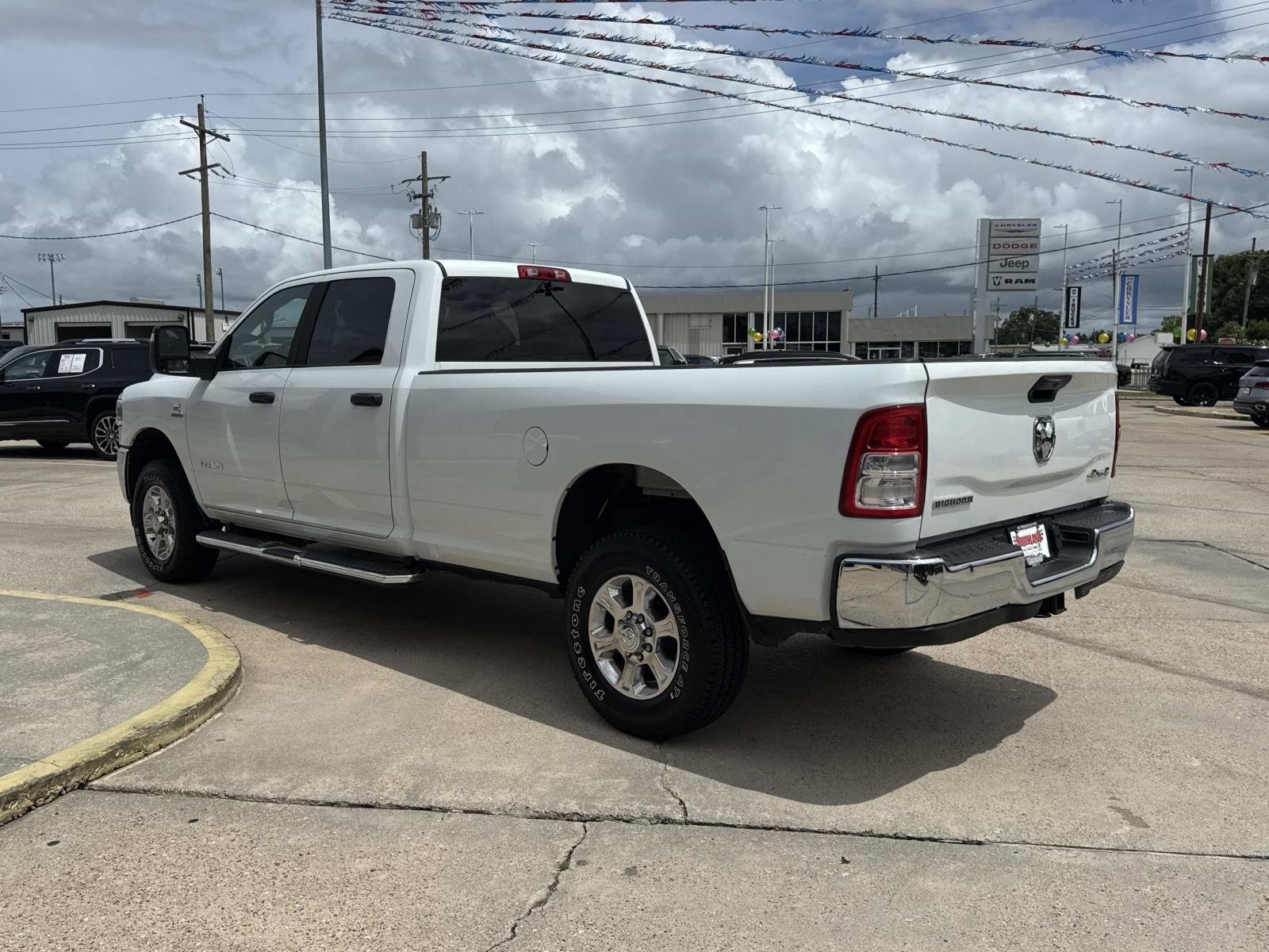 Used 2024 Bright White Clearcoat Ram Big Horn image 5