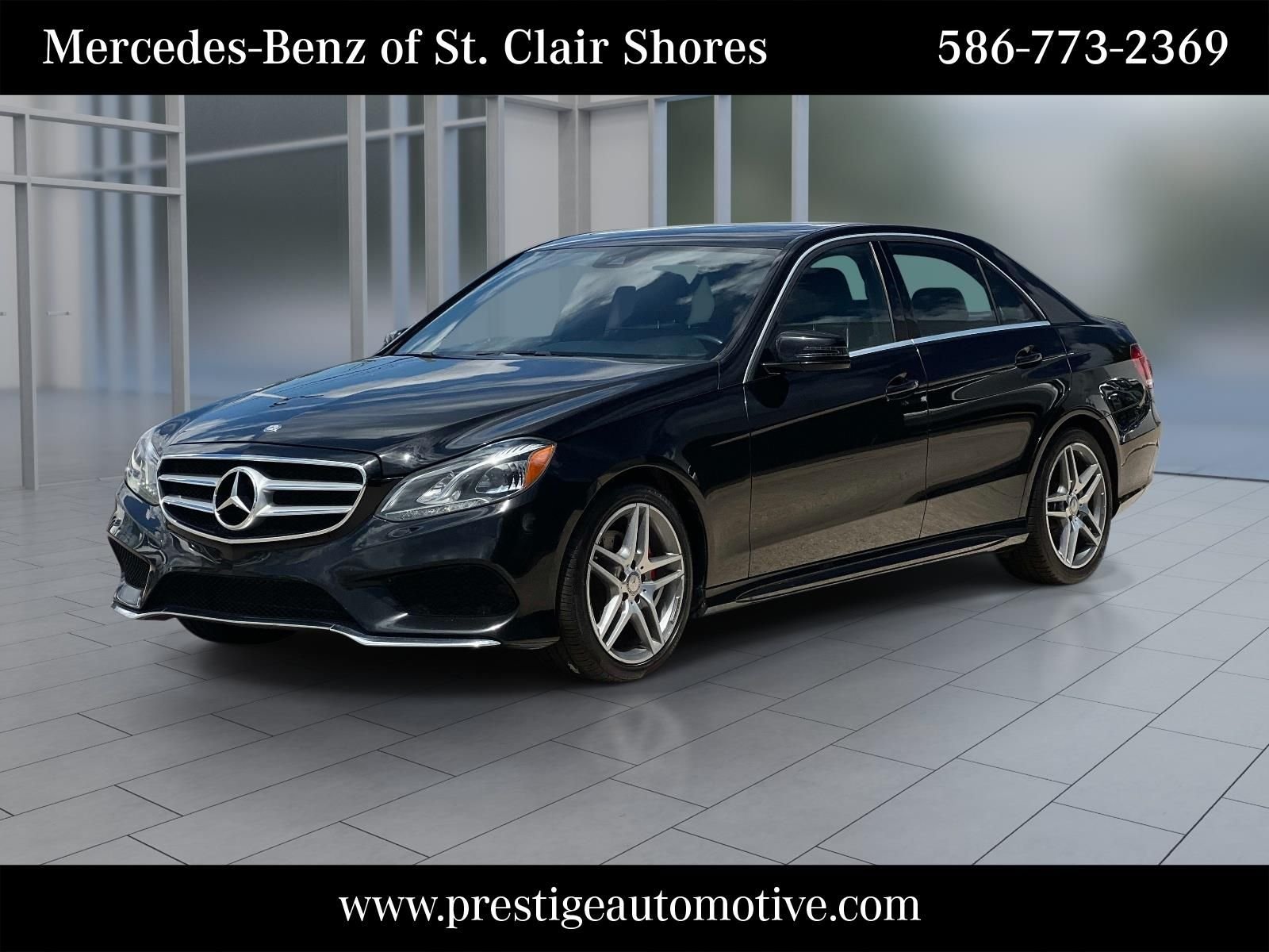Used 2014 Black Mercedes-Benz E 350 image 1