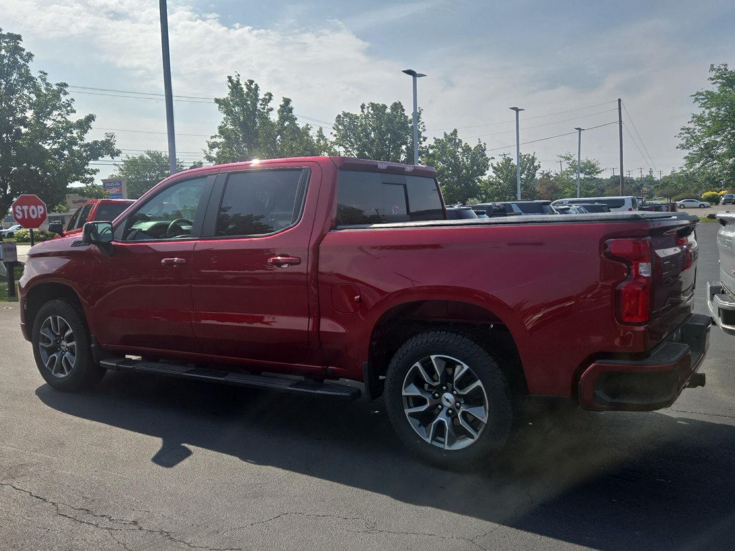 Used 2025 Radiant Red Tintcoat Chevrolet RST image 4