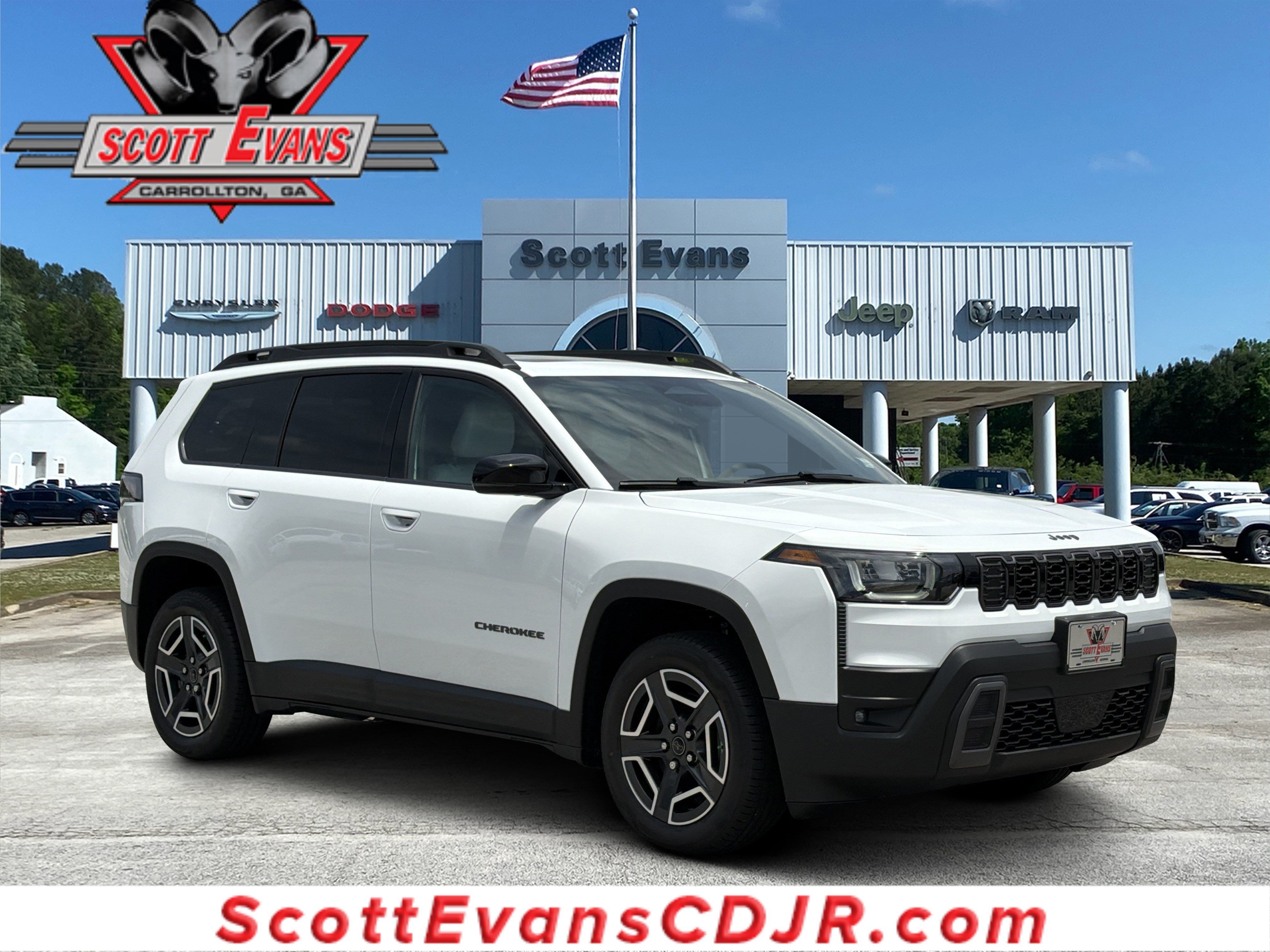 New 2026 Bright White Clear-Coat Exterior Paint Jeep Limited image 1