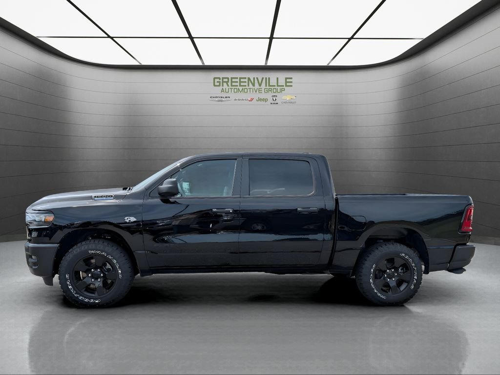 New 2026 Diamond Black Crystal Pearl-Coat Exterior Paint RAM Warlock Hemi 4x4 Crew Cab image 2