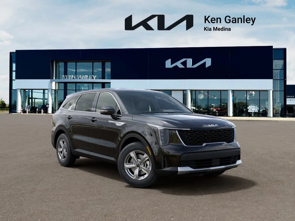 New 2026 Ebony Black Kia LX image 8