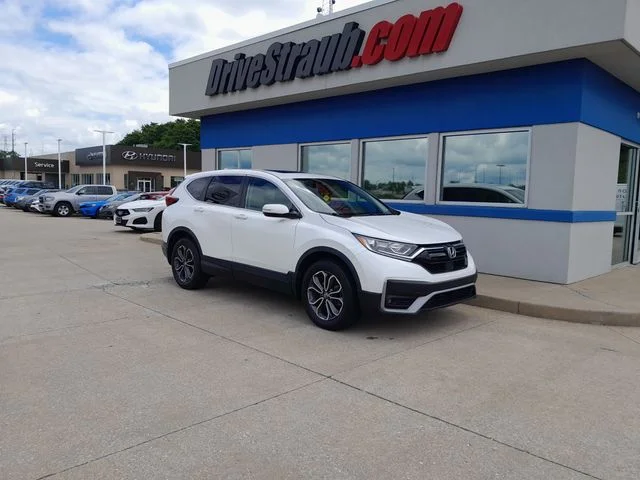 Used 2022 White Honda EX-L image 2