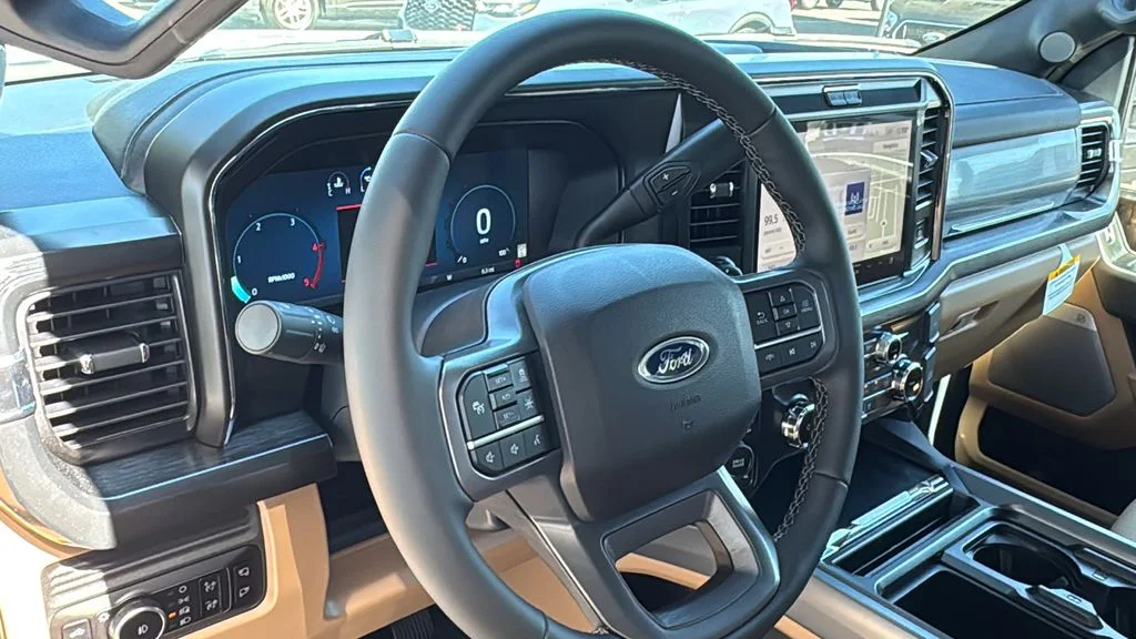 New 2026 Glacier Gray Metallic Tri-Coat Ford F-350® Lariat® image 15