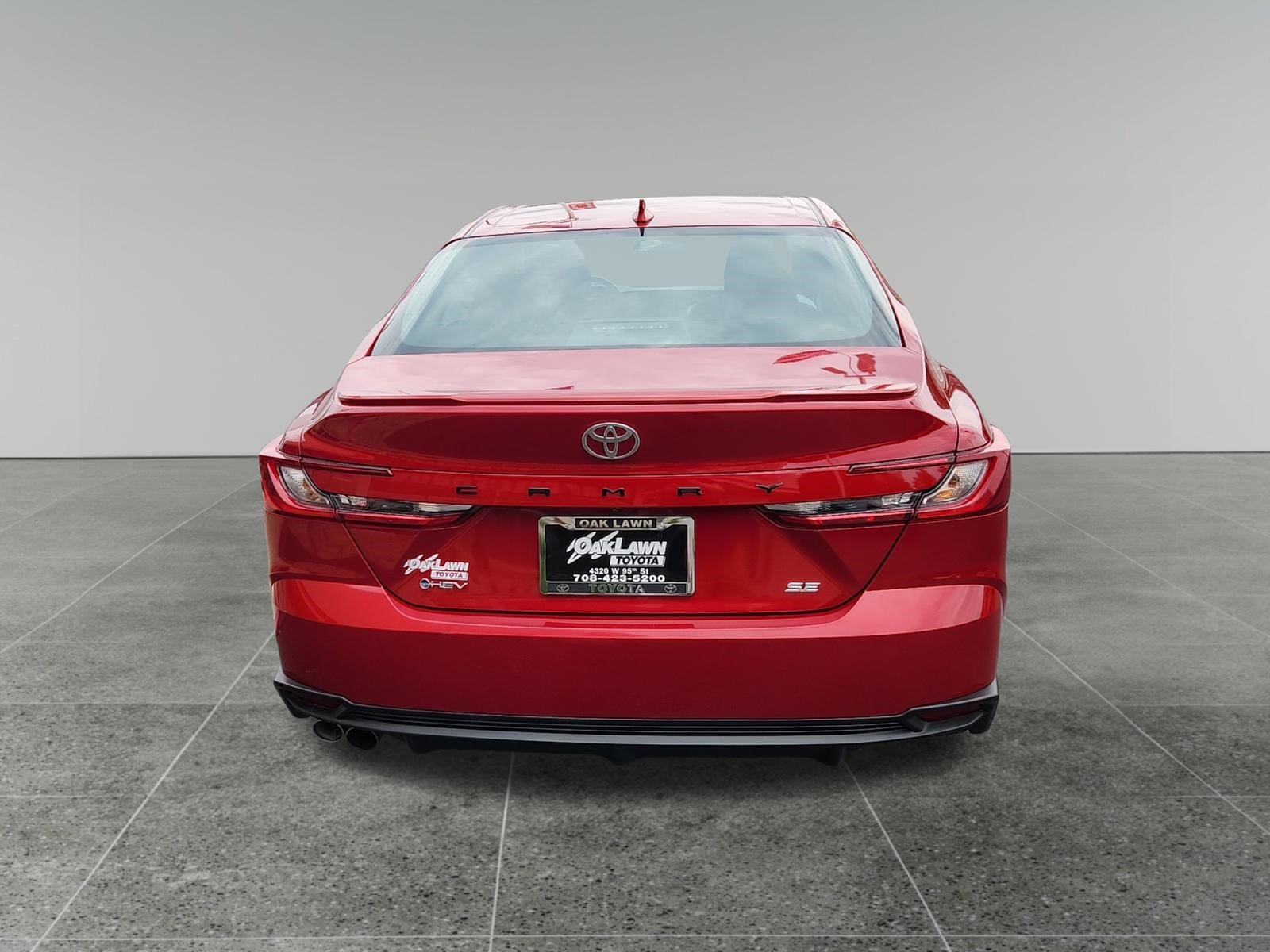 Certified Used 2025 Red Toyota SE image 6