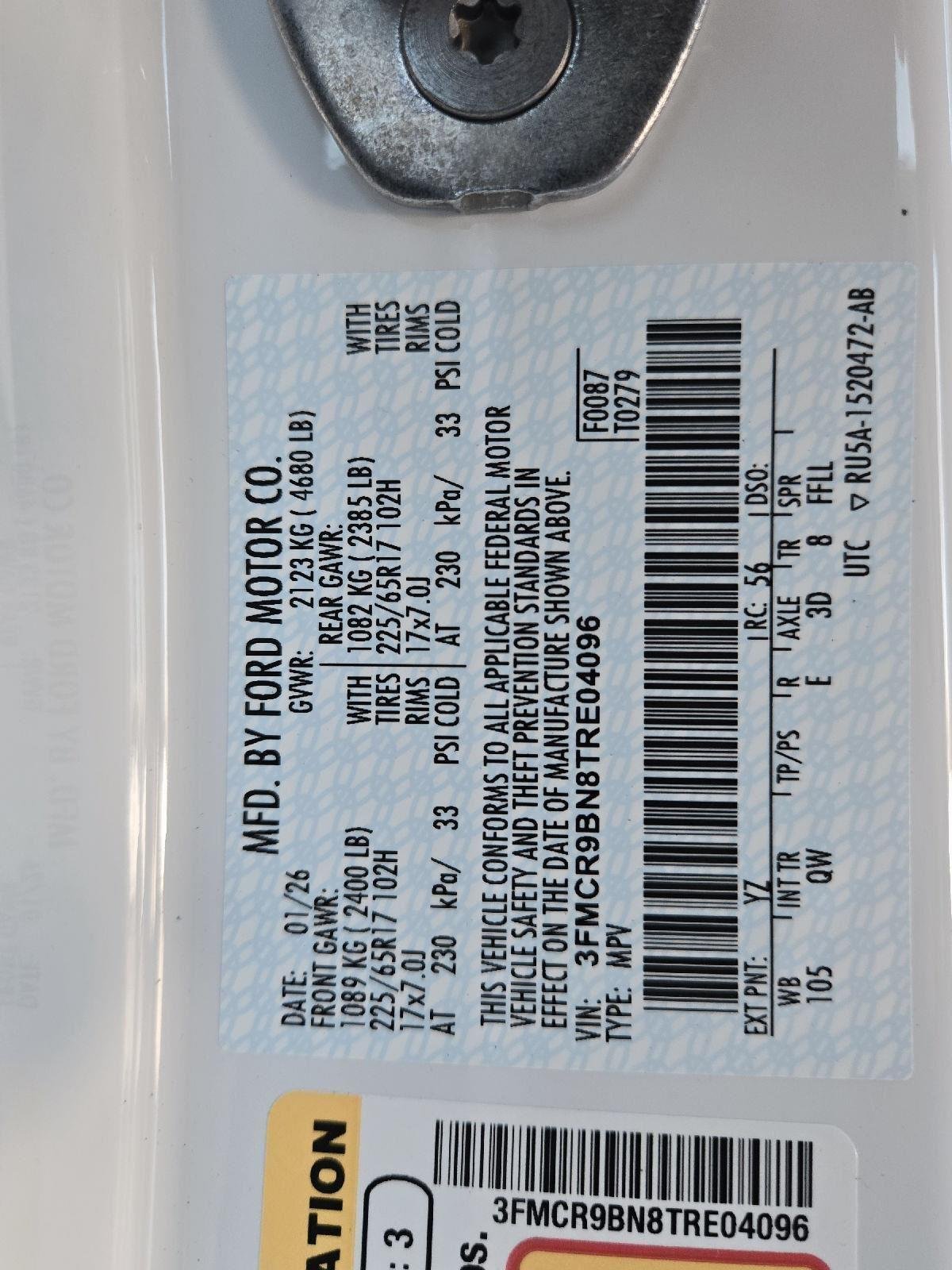Used 2026 Oxford White Ford Big Bend image 44