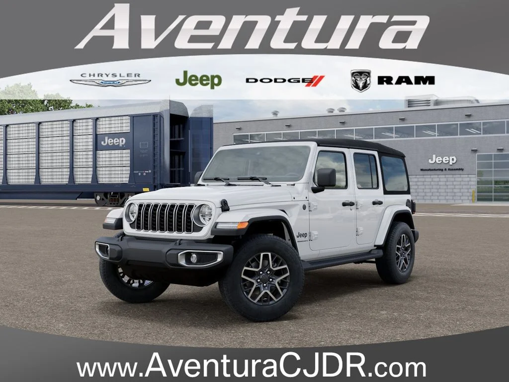 New 2027 Bright White Clearcoat Jeep Sahara image 1