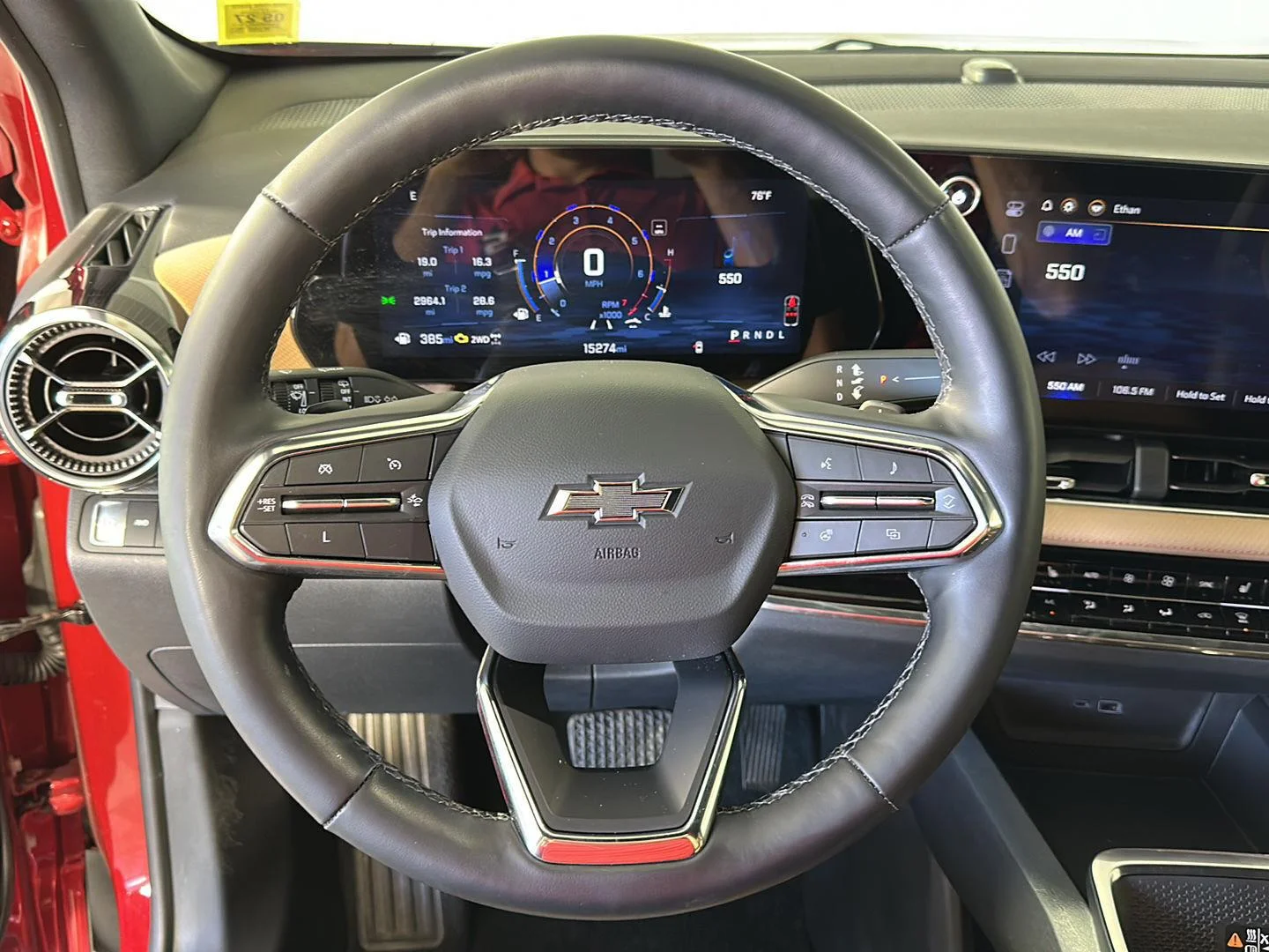 Used 2025 Radiant Red Tintcoat Chevrolet AWD ACTIV image 11