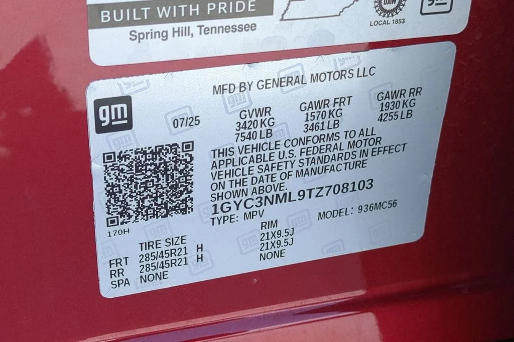 Certified Used 2026 Radiant Red Tintcoat Cadillac Sport image 22