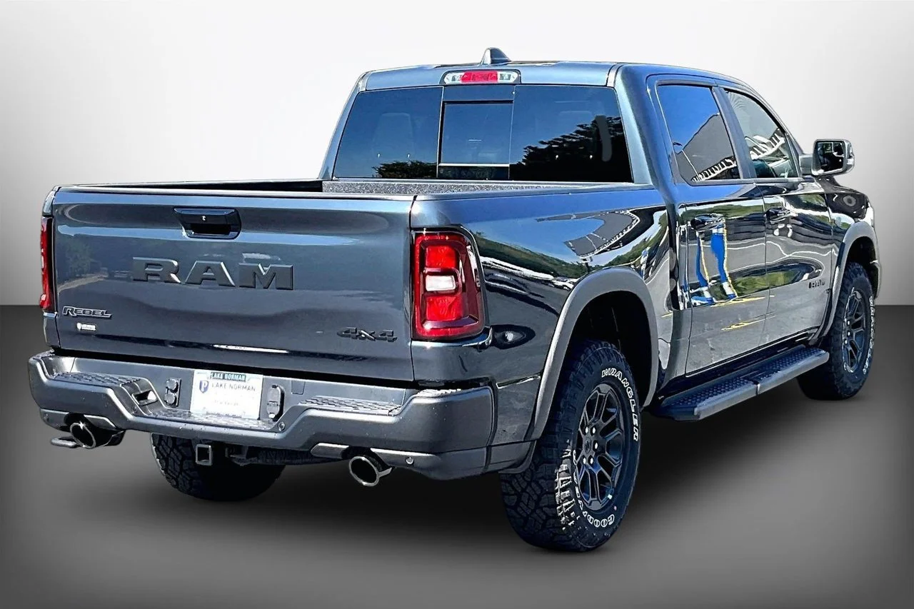 New 2027 Forged Blue Metallic Exterior Paint RAM Rebel image 8