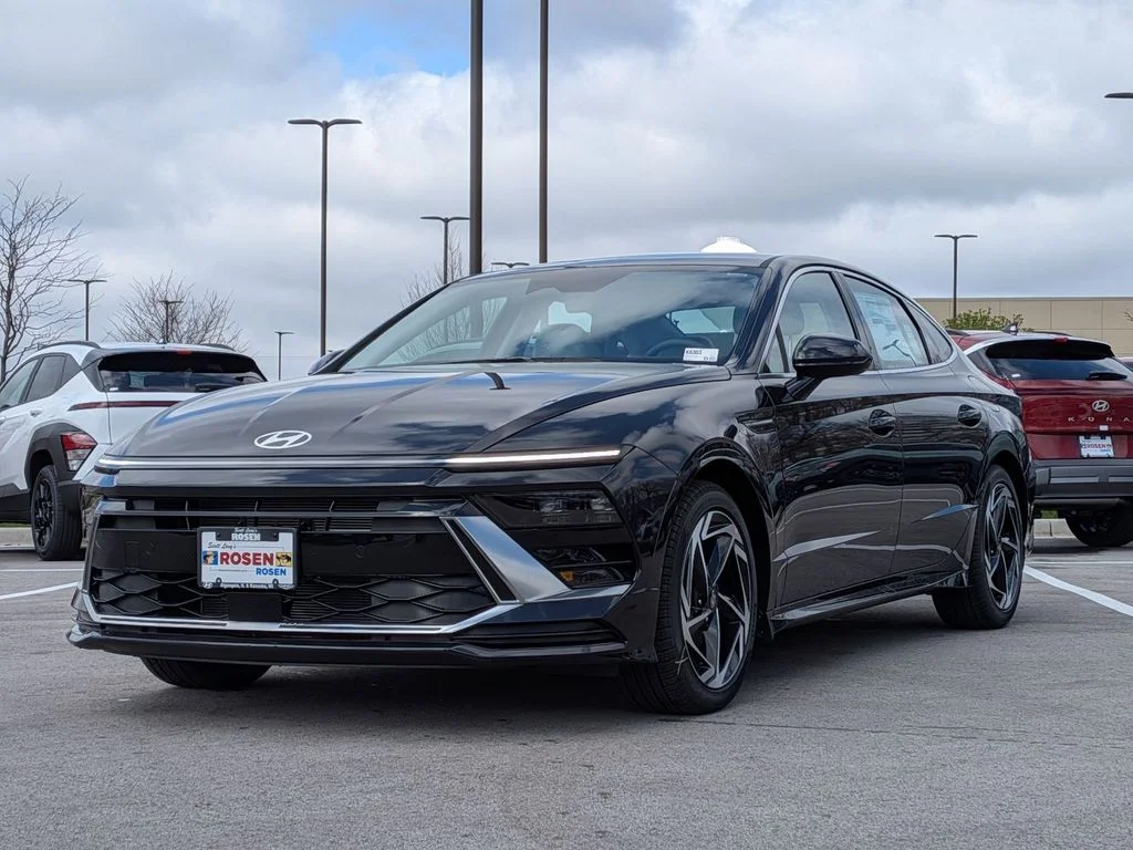 New 2026 Blue Hyundai SEL Sport image 3
