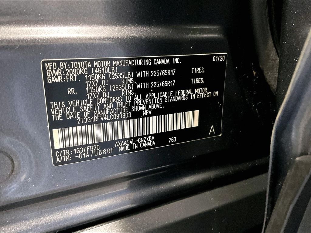 Used 2020 Gray Toyota LE image 33