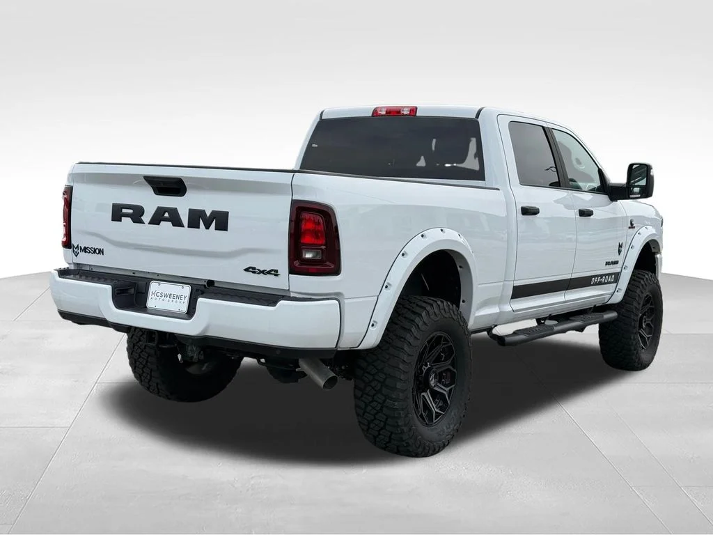 New 2025 Bright White Clearcoat RAM Big Horn image 5