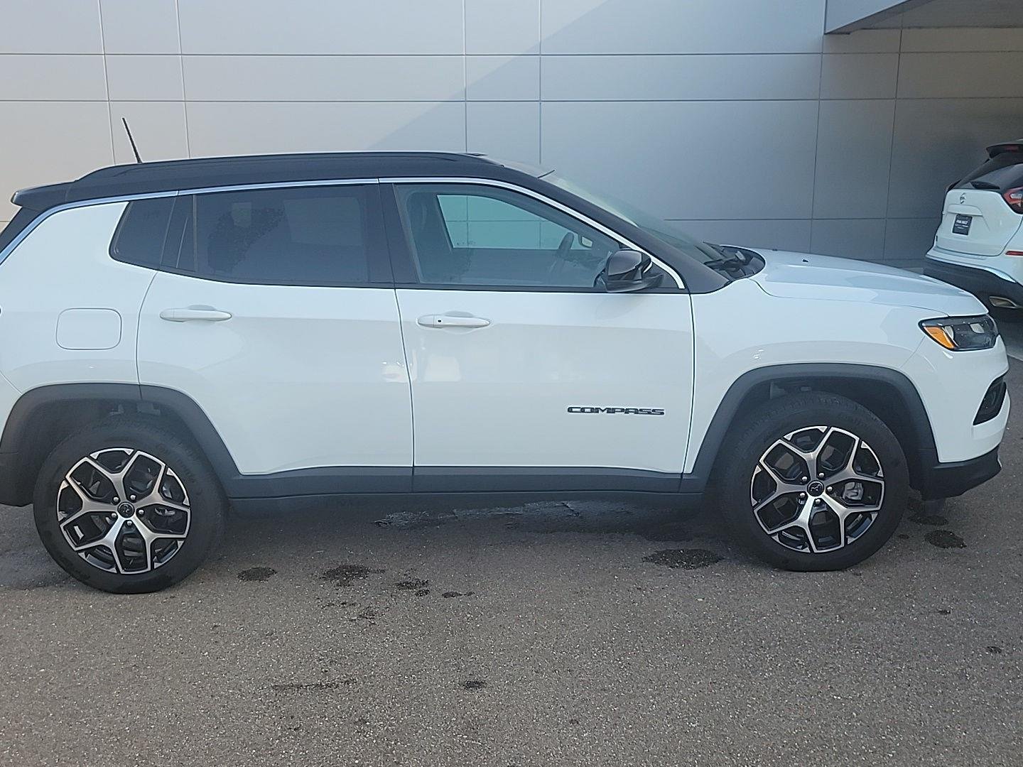 Used 2025 Bright White Clearcoat Jeep Limited image 23